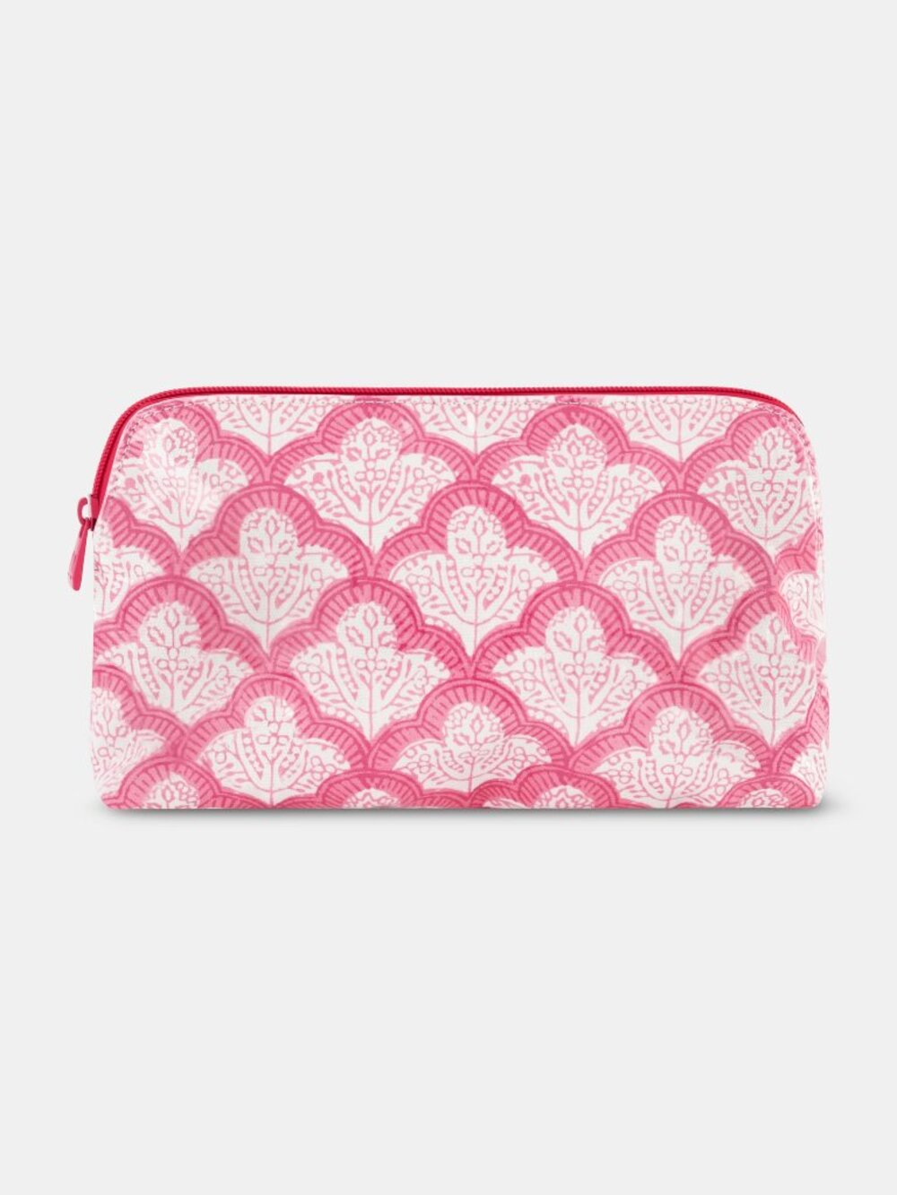 Roller Rabbit Jemina Makeup Bag Size LHOT PINK / L